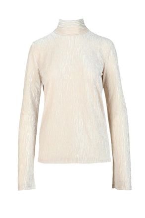 Forte_Forte Polyester and Elastane Sweater - White