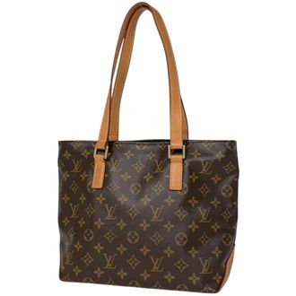 Louis Vuitton Monogram Brown Monogram Monogram Shoulder Bag Tote Bag (Pre-Owned)