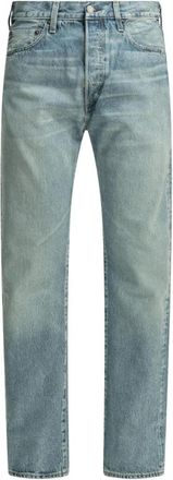 Levi's 501 Original Fit Straight Leg Jeans - Heren - Regular Fit Jeans - Blauw - W36 L32 - Katoen - Jeans