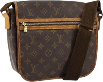 Louis Vuitton Pre-owned Cross Body Bags, female, Brown, Size: ONE SIZE Pre-owned Canvas Crossbody Bag