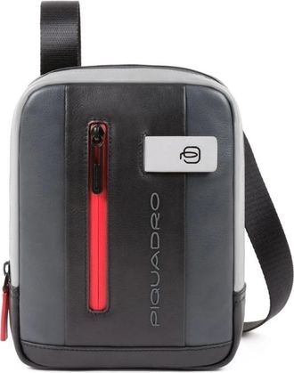 Piquadro Mens crossbody bag - Heren - Schoudertassen - Grijs - ONE Size - Tassen