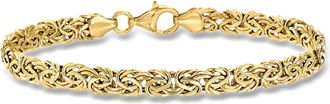 Ross-Simons 14kt Yellow Gold Byzantine Bracelet