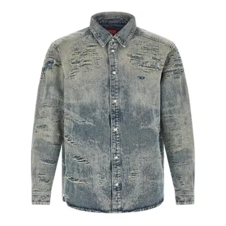 Diesel Hombre, Camisas, Azul, Talla: M