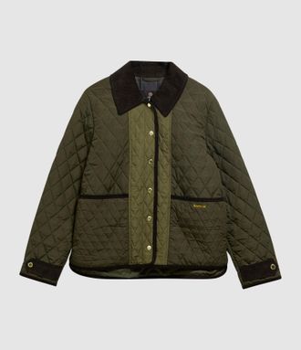 Barbour Veste Ainsdale Quilted Olive Fern Shadow Classic