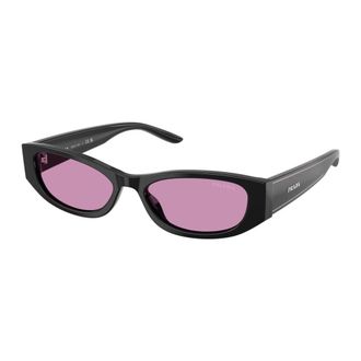 Prada PR D22S Zonnebril - Dames - Accessoires - Zwart - Maat: 54 MM Polyamide