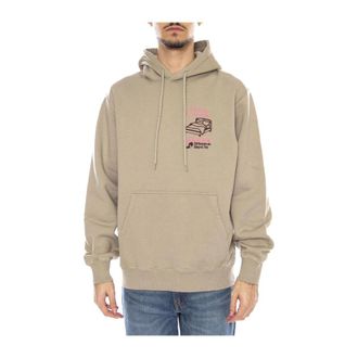 Edwin Laid-Back League Hoodie - Heren - Hoodies - Beige - XL - Katoen - Hoodies & sweatvesten
