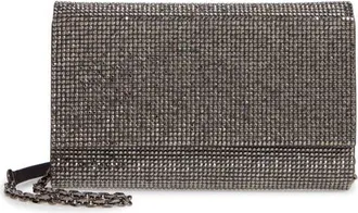 Judith Leiber Fizzoni Beaded Clutch in Ebonized Hematite at Nordstrom
