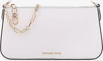 Michael Kors Borsa a spalla empire in pelle con logo in metallo - MICHAEL KORS - gender_Woman