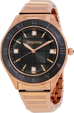 Swarovski Dextera Quartz Black Dial Ladies Watch 5641294