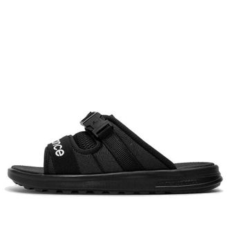 New Balance 330 Slides Black White SDL330L2