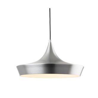 Netlighting Leo Dome Pendant Light Aluminium in Grey