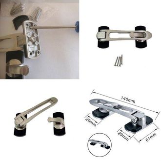OEM Reparador De Huecos - Hebilla De Seguridad Para Puertas - Candado De Cadena Antirrobo - Tope De Puerta