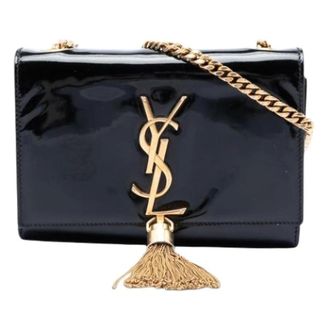 Saint Laurent Pre-owned Cross Body Bags, female, Black, Size: ONE SIZE Pre-owned Kate Cross Body Bag