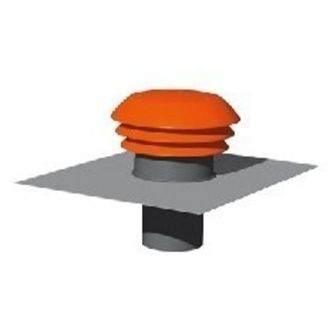 Atlantic Uscita di tetto 125 mm VMC colore tegola - Atlantic