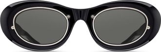 Matsuda 10604H BLK Mens Sunglasses Black Size 49