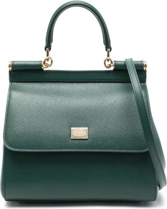 Dolce & Gabbana Borsa tote Sicily media - Verde