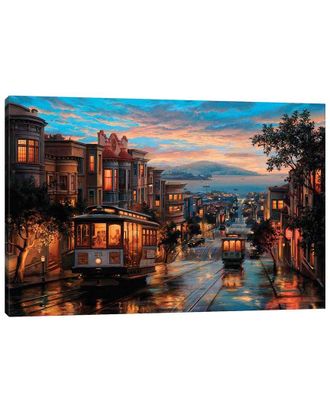 iCanvas Cable Car Heaven By Evgeny Lushpin Wall Art