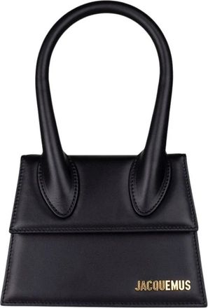 Jacquemus Tassen, Dames, Zwart, ONE Size, Leer, Le Grand Chiquito
