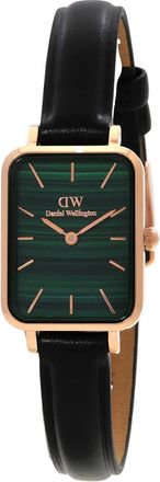 Daniel Wellington Quadro Quartz Green Dial Ladies Watch DW00100439