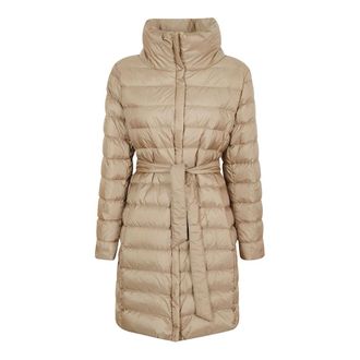 Max Mara Jassen, Dames, Beige, 2Xs, Polyester, Donsjas