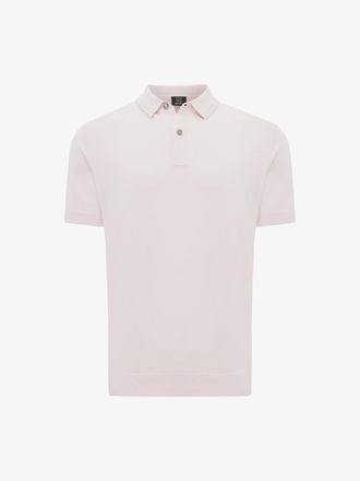 Genti Tweeknoops Polo | Roze