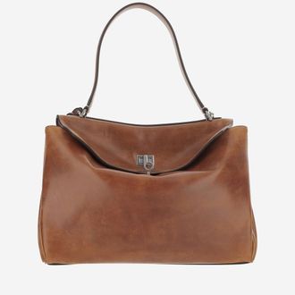 Balenciaga Brown Rodeo Shoulder Bag
