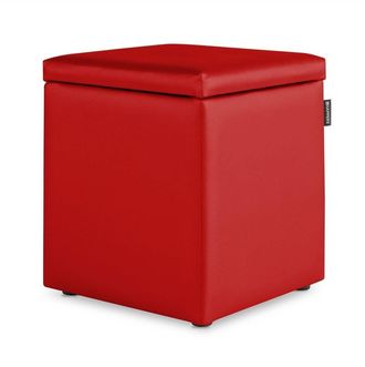 Happers Happers - Puff Cubo Arc&oacute;n Polipiel Rojo 1 Unidad Rojo