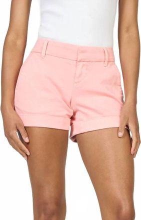 Dear John Denim Hampton Rolled Hem Shorts In Peaches N Cream