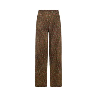 Pierre-Louis Mascia Wide Trousers, female, Brown, Size: XS Beatex Trousers