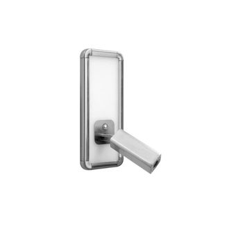 Netlighting Ibiza Wall Lamp Head Backlit Light 10W LED Nickel 4000K 700lm in Grey