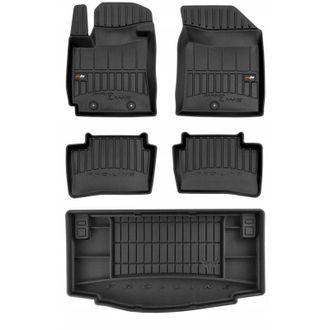 OEM Juego De Alfombrillas De Goma 3d Para Hyundai I10 2 Hb 2013-2019