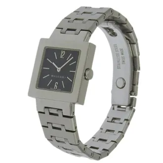 Bulgari Pre-owned Watches, female, Black, Size: ONE SIZE Pre-owned Vintage Wristwatch