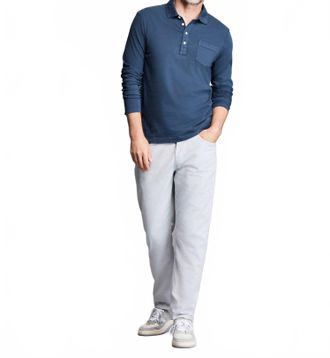 Billy Reid Pensacola Polo In Blue
