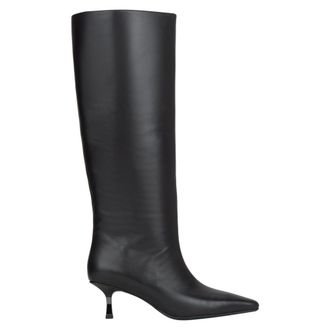 Estro & Luminara Heeled Boots, female, Brown, Size: 10 US Knee-High Boots