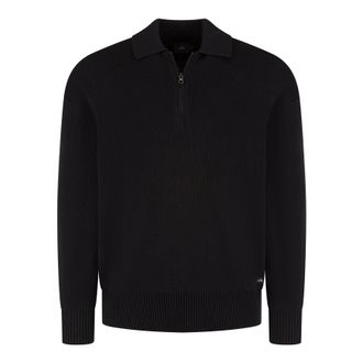 Wahts Mens Knitwear, TargetGroup:Men Pure Black / XXL
