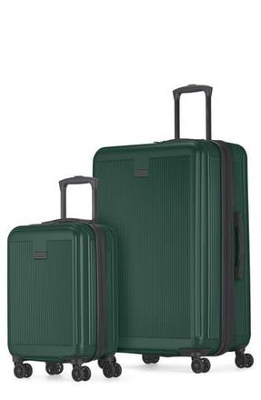 Bugatti Singapore 2-Piece Hardside Spinner Luggage Set in Emerald at Nordstrom Rack
