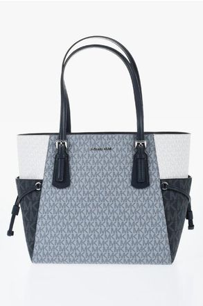 Michael Kors MICHAEL All-Over Monogram Color Block VOYAGER Tote Bag size Unica