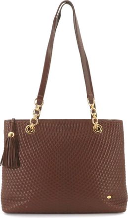 Bally Brown Leather Tote Bag (Pre-Owned)