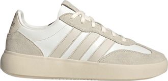 adidas Mens Barreda Decode Lux Low Top Trainers in Core White/Alum Leather - Size UK 9.5