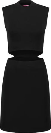 Gauge81 Mao mock-neck cutout mini dress - Black