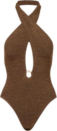 Bond-Eye Zee Kleding - Dames - Badpakken - Bruin - ONE Size - Badmode