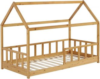 Habitat et Jardin Cama Infantil De Madera mila - 90 X 190 Cm - Marr&oacute;n