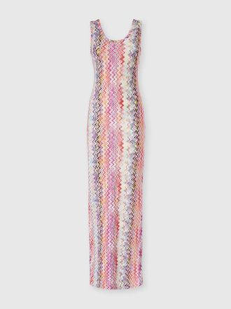 Missoni Long Tank Dress in Pink & Multicoloured at Nordstrom, Size 36 It