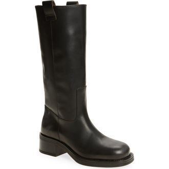 Alohas Sajan Round Toe Boot in Black at Nordstrom, Size 7.5-8Us