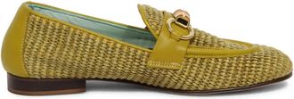 Poesie Veneziane Midollino Loafer Made in Italy - Dames - Loafers - Groen - 37 EU - Schoenen