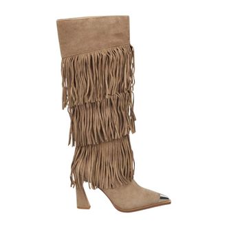 Alma En Pena Stivale con Frange - - Shoes - Donna - Beige - 35 EU