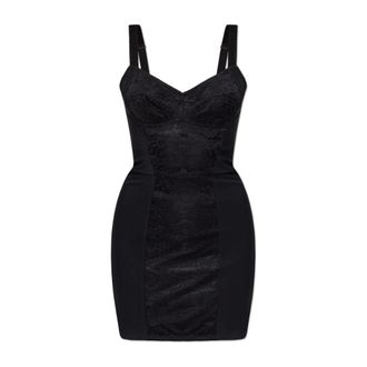 Dolce & Gabbana Dames, Jurken, Zwart, Maat: 2XS Spandex