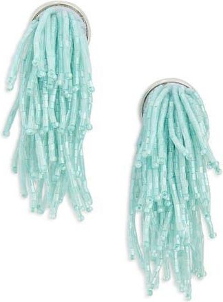 Tasha Seed Bead Fringe Earrings in Turquoise at Nordstrom Rack