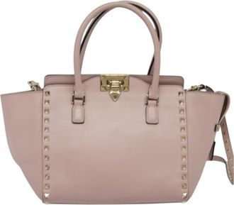 Valentino Garavani Pink Leather Handbag (Pre-Owned)