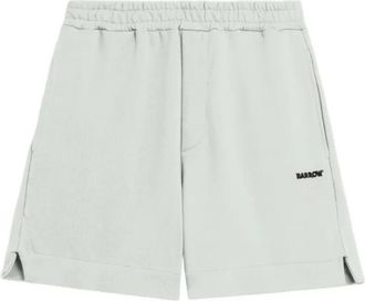 Barrow Sweatshorts - Heren - Korte Broeken - Wit - S - Katoen - Korte Broeken